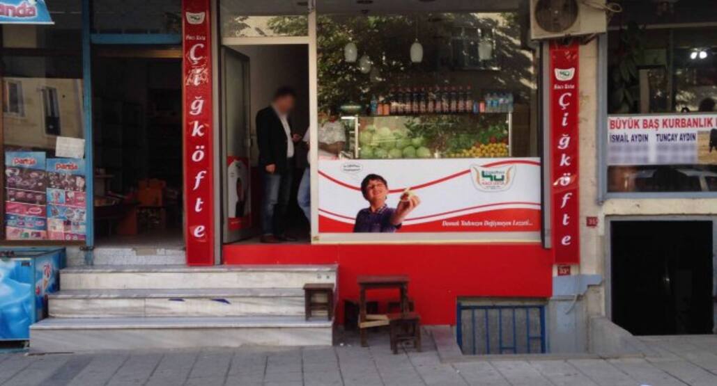 Haci Usta Cigkofte Menu Haci Usta Cigkofte Atisalani Istanbul Icin Menu